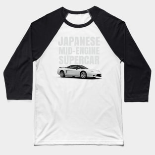 JDM Midengine Supercar Baseball T-Shirt